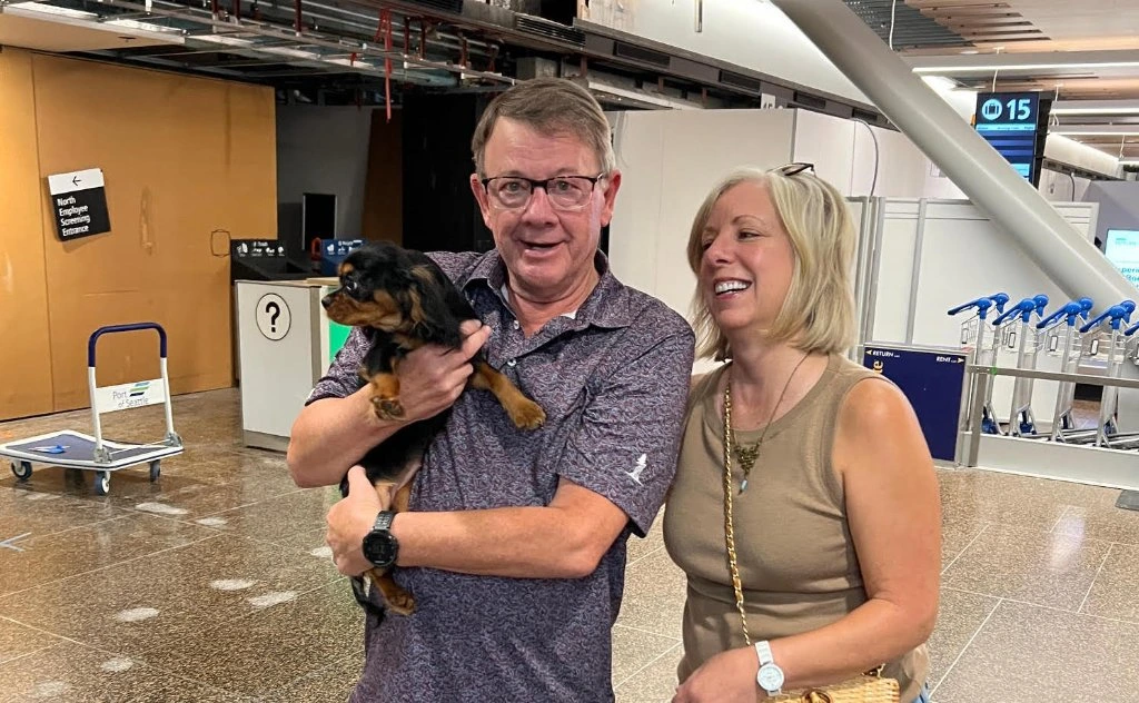 Happy puppy family 2