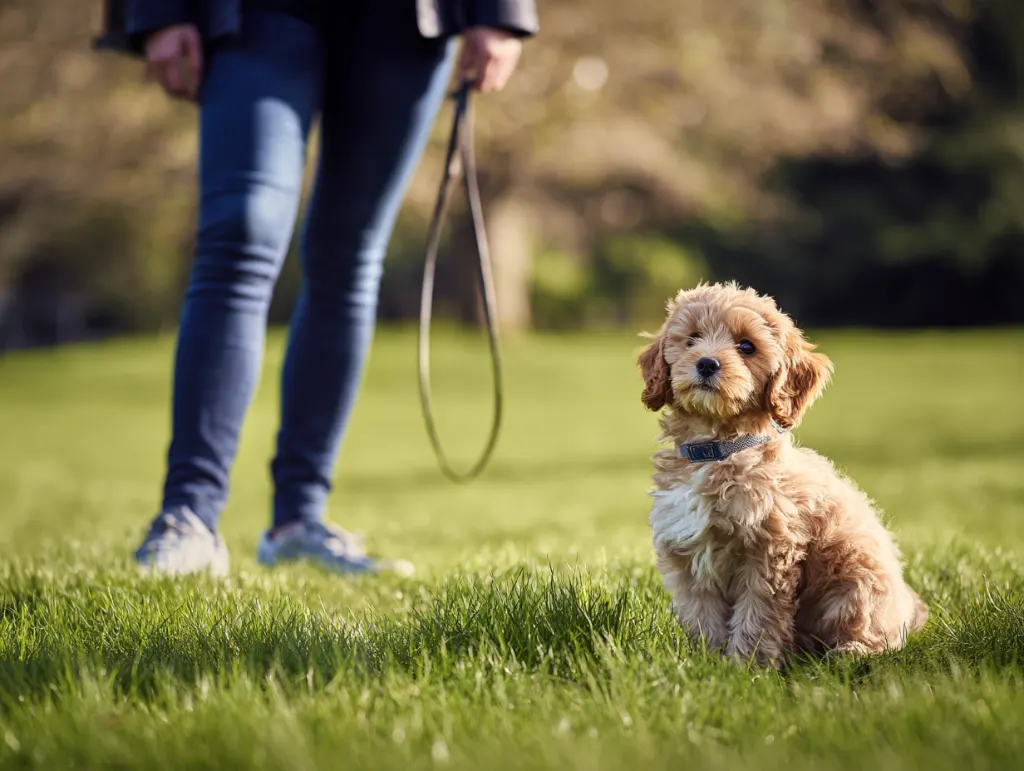 Puppy training off-leash