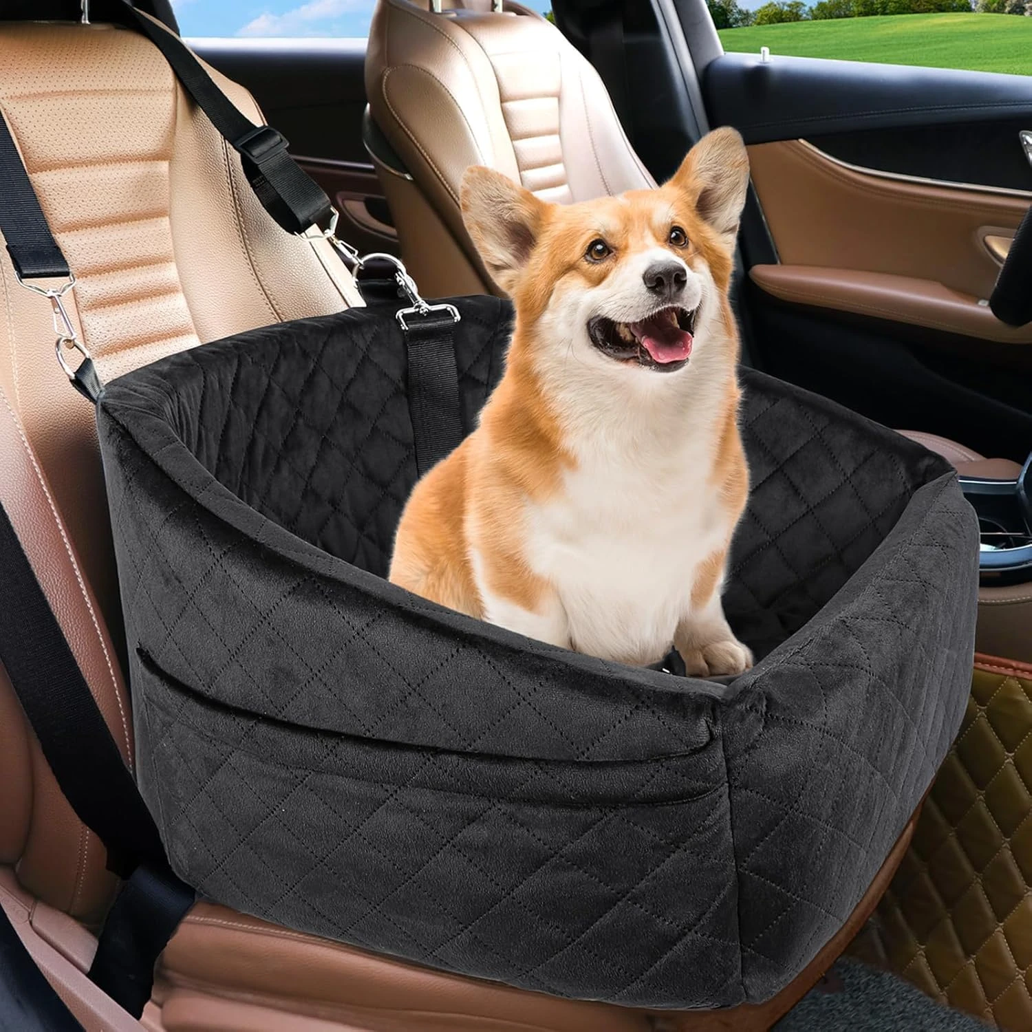Dog Car Seat for Small/Medium Dogs