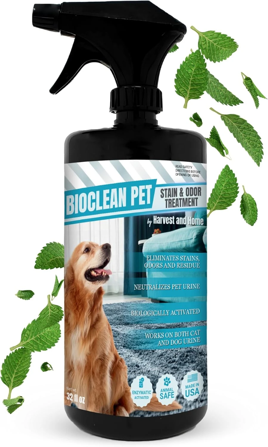 Pet Carpet Cleaner & Deodorizer (32 oz)