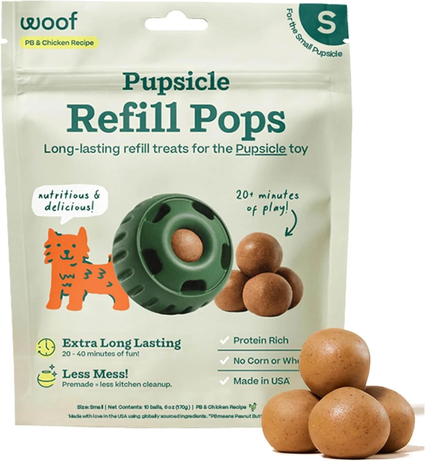 Pupsicle Refill Pops (10 Count)