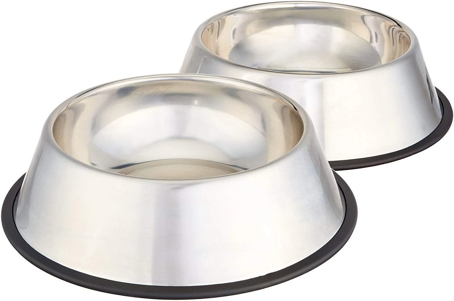 Stainless Steel Dog Bowls (2 Pack)