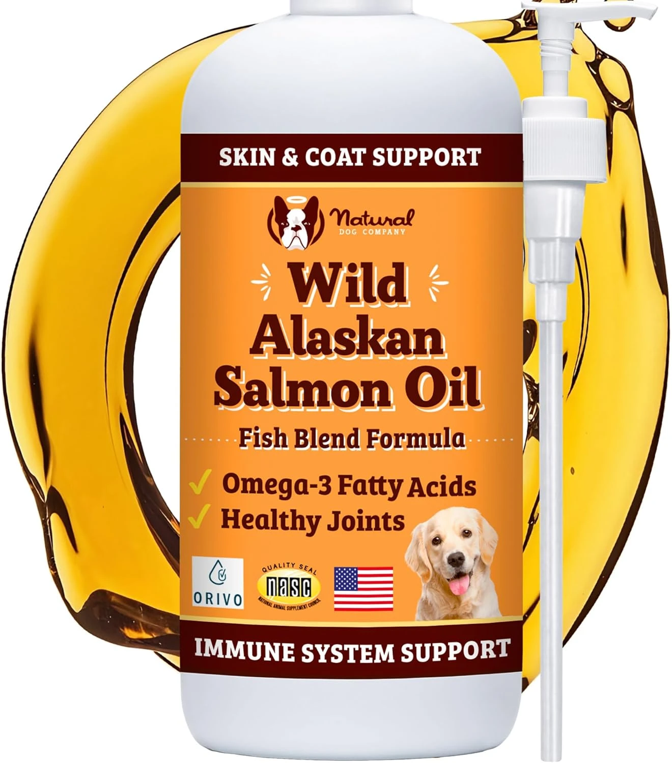 Wild Alaskan Salmon Oil for Dogs
