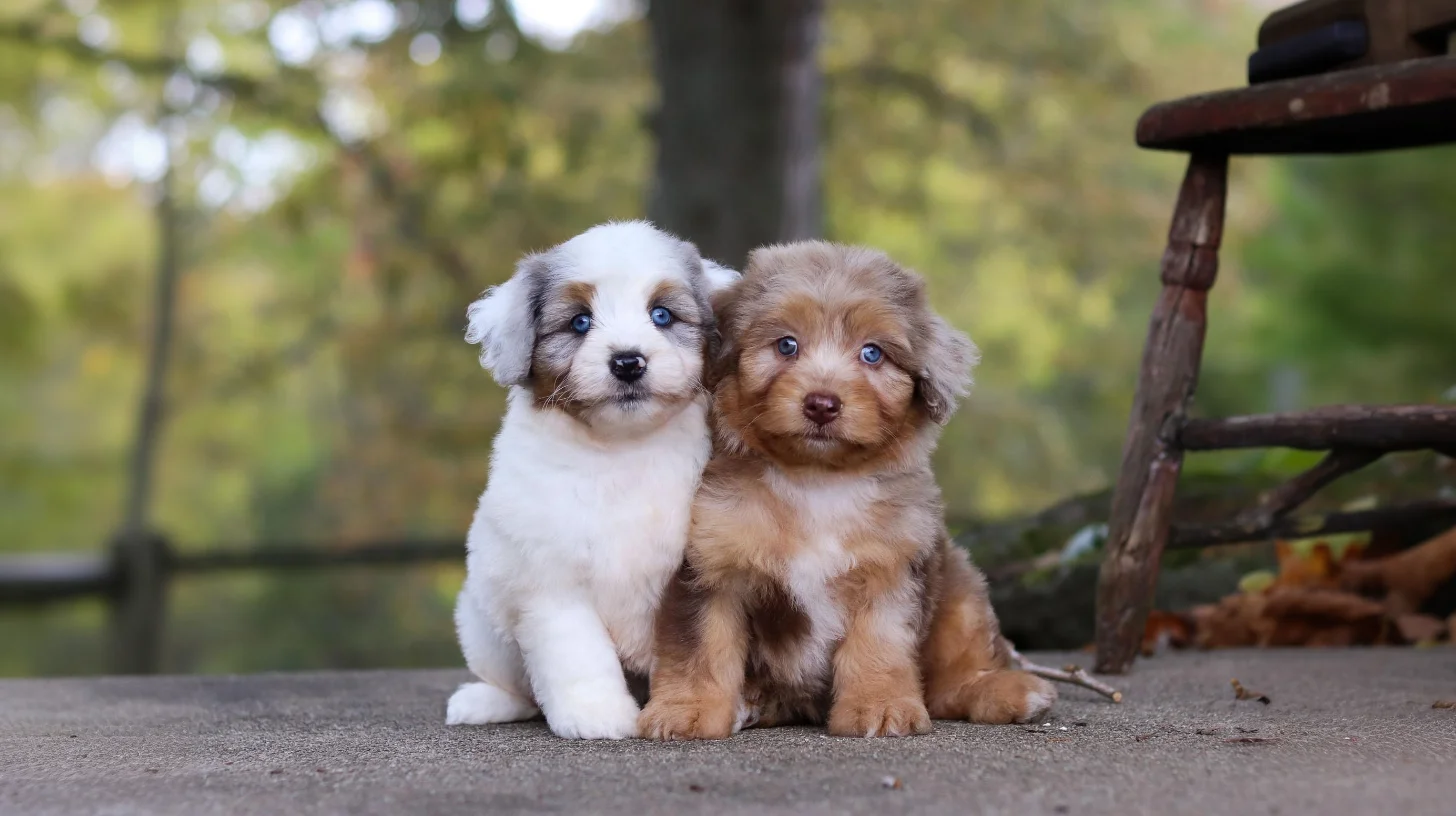 Miniature Aussiedoodle breed photo