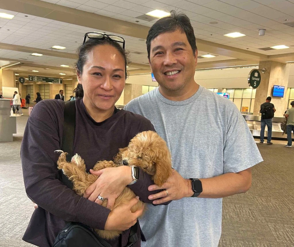 Happy puppy family 8